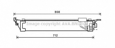AVA QUALITY COOLING rt3568 -  Масляный радиатор, автоматическая коробка передач